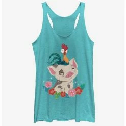 Hot Sale 😍 Disney Moana Tropical Buddies 😉 Girls Tank ❤️