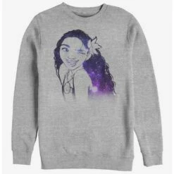 Best Sale ❤️ Disney Moana Constellation Moana Hair Crew Sweatshirt ✔️