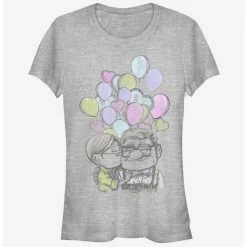 Budget 🔔 Disney Pixar Up Love Up ⭐ Girls T-Shirt ✔️
