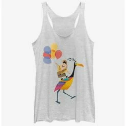 New ✔️ Disney Pixar Up Kevin's Feathers 🎉 Girls Tank 😀