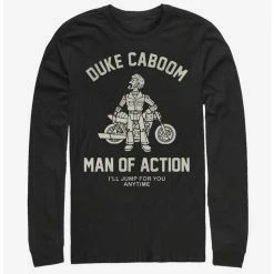 Best deal 🎁 Disney Pixar Toy Story 4 Duke Caboom Long-Sleeve T-Shirt 🔥