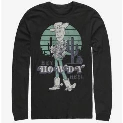 Cheapest ⌛ Disney Pixar Toy Story 4 Howdy Hey Long-Sleeve T-Shirt 🎉