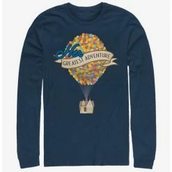 Buy 🧨 Disney Pixar Up Her Greatest Adventure Long-Sleeve T-Shirt ⌛