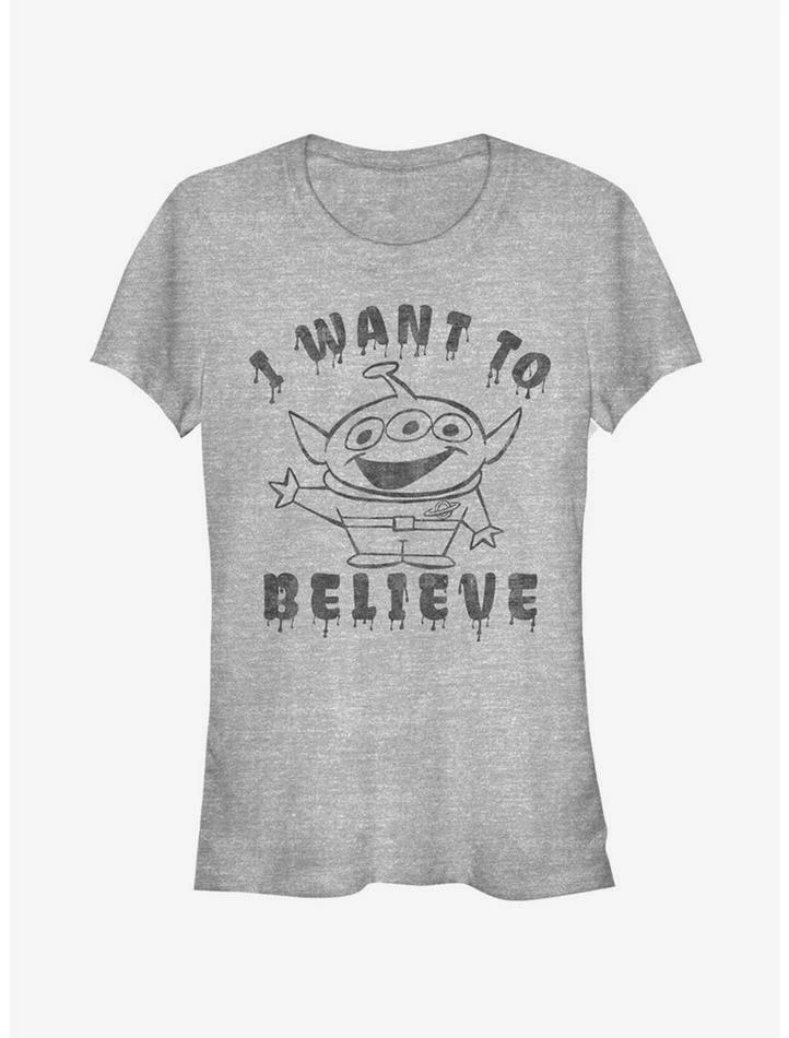 New 🎁 Disney Pixar Toy Story Aliens Believe Girls T-Shirt ✔️ 1 New 🎁 Disney Pixar Toy Story Aliens Believe Girls T-Shirt ✔️