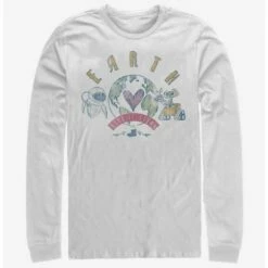 Best Pirce ✨ Disney Pixar Wall-E Ocean Love Long-Sleeve T-Shirt 👏