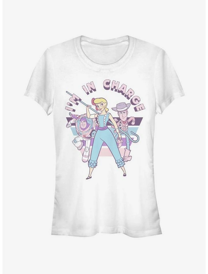 Cheap 👍 Disney Pixar Toy Story 4 I'm In Charge 😍 Girls T-Shirt ❤️ 5 Cheap 👍 Disney Pixar Toy Story 4 I'm In Charge 😍 Girls T-Shirt ❤️ - Image 5
