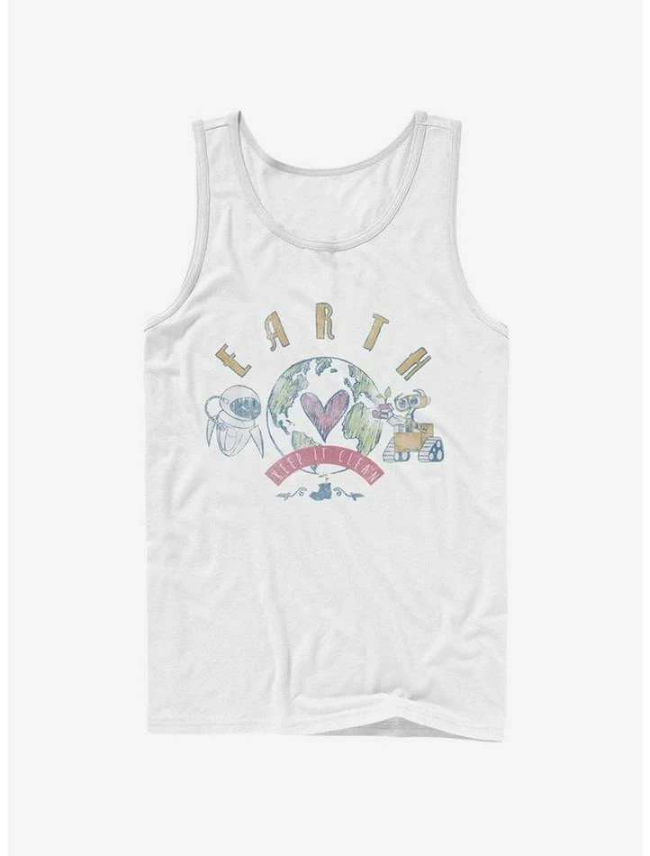 Brand new β Disney Pixar Wall-E Ocean Love Tank π 1 Brand new β Disney Pixar Wall-E Ocean Love Tank π