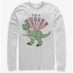 Discount 🌟 Disney Pixar Toy Story Hugger Rex Long-Sleeve T-Shirt ✔️