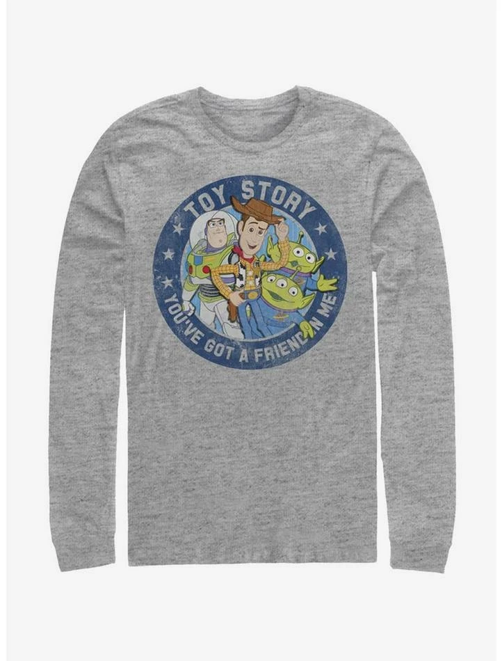 New ✨ Disney Pixar Toy Story Toy Team Long-Sleeve T-Shirt 🌟 1 New ✨ Disney Pixar Toy Story Toy Team Long-Sleeve T-Shirt 🌟