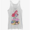 New 👍 Disney Wreck-It Ralph Singing Ariel 🎉 Girls Tank ⌛