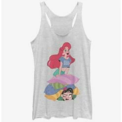 New 👍 Disney Wreck-It Ralph Singing Ariel 🎉 Girls Tank ⌛