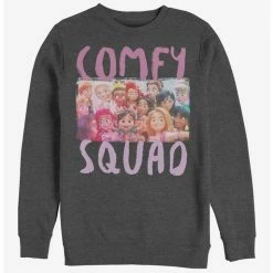 Brand new ❤️ Disney Wreck-It Ralph Comfy Squad Selfie Crew Sweatshirt ⭐
