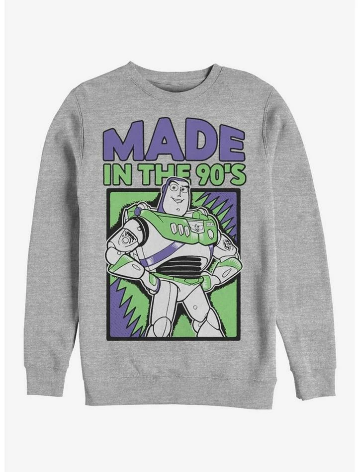 Hot Sale ✔️ Disney Pixar Toy Story 4 Nineties Buzz Crew Sweatshirt 😍 1 Hot Sale ✔️ Disney Pixar Toy Story 4 Nineties Buzz Crew Sweatshirt 😍