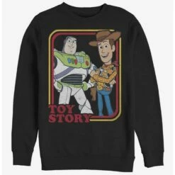 New 🔔 Disney Pixar Toy Story 4 Vintage Duo Crew Sweatshirt 🥰