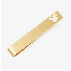 Coupon ✔️ Disney Mickey Mouse Cut Out Gold Tie Bar 🌟