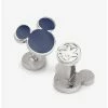 Wholesale 🎁 Disney Mickey Mouse Silhouette Blue Cufflinks 👏