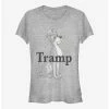 Best Sale 🎉 Disney Lady And The Tramp Her Tramp Girls T-Shirt 🎁