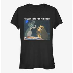 Deals ⌛ Disney Lady And The Tramp Lady Tramp Meme 🎉 Girls T-Shirt ⭐