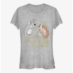 Budget 🔔 Disney Lady And The Tramp Lady Tramp Spaghetti ✨ Girls T-Shirt ✨