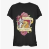 Hot Sale 😍 Disney Lady And The Tramp Lady Tramp Tatoo Girls T-Shirt ✔️