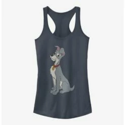 Cheapest ⌛ Disney Lady And The Tramp Tramp Vintage 🥰 Girls Tank 🧨