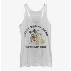 Cheap 🔥 Disney Mickey Mouse Mickey Dog Fill Lover 🎉 Girls Tank ⌛
