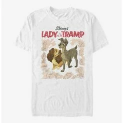 Brand new 🤩 Disney Lady And The Tramp Vintage Cover T-Shirt ⌛