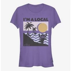 Best deal ✔️ Disney Lilo & Stitch Beach Scene ⌛ Girls T-Shirt 🛒