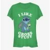 Best deal 🧨 Disney Lilo & Stitch I Like Gross Stuff Stitch Girls T-Shirt 🥰