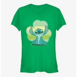 Best Pirce ⭐ Disney Lilo & Stitch Lucky Stitch Girls T-Shirt 🤩