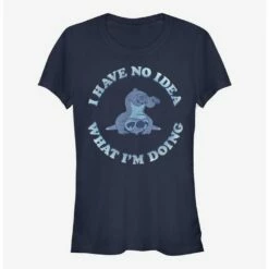 Best deal 🥰 Disney Lilo & Stitch No Idea 🎁 Girls T-Shirt ✨