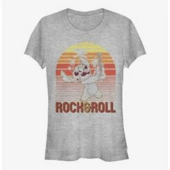 Deals 💯 Disney Lilo & Stitch Rock And Roll Stitch 😉 Girls T-Shirt ⌛