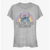 Promo 😍 Disney Lilo & Stitch Rainbow Girls T-Shirt ✔️