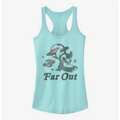 Best deal ❤️ Disney Lilo & Stitch Far Out Stitch 🔥 Girls Tank 💯