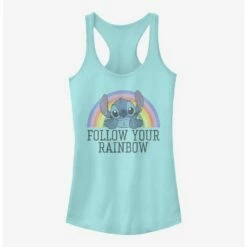 Buy 🎉 Disney Lilo & Stitch Rainbow Girls Tank 💯
