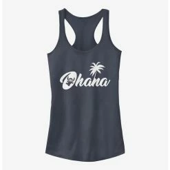 Brand new ⌛ Disney Lilo & Stitch Sillhouette Ohana Girls Tank 🤩