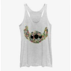 Cheapest ❤️ Disney Lilo & Stitch Floral Girls Tank 😀