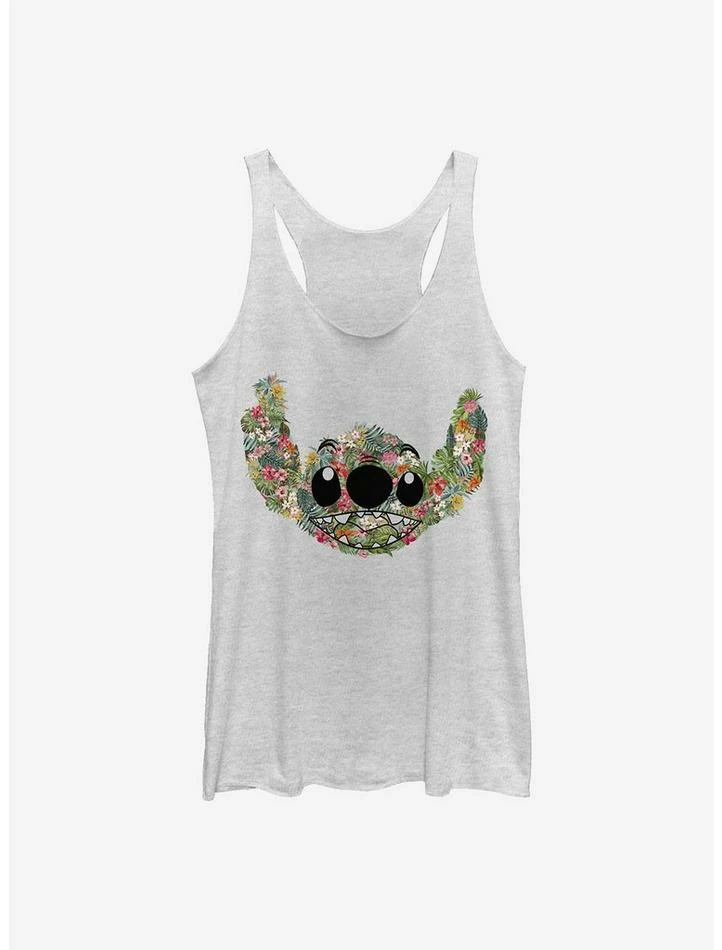 Cheapest ❤️ Disney Lilo & Stitch Floral Girls Tank 😀 1 Cheapest ❤️ Disney Lilo & Stitch Floral Girls Tank 😀
