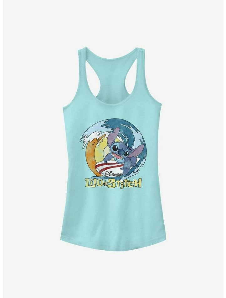 Best Pirce ⌛ Disney Lilo & Stitch Surf Girls Tank ⌛ 1 Best Pirce ⌛ Disney Lilo & Stitch Surf Girls Tank ⌛