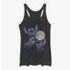 Discount 😀 Disney Lilo & Stitch Three Stitch Moon Girls Tank 🤩