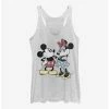 Outlet ❤️ Disney Mickey Mouse Mickey Minnie Retro Girls Tank 🌟