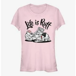 Best Pirce ✨ Disney 101 Dalmatians Life Is Ruff 🎉 Girls T-Shirt 🔔 6 Best Pirce ✨ Disney 101 Dalmatians Life Is Ruff 🎉 Girls T-Shirt 🔔 -Dressup Outfits Shop 14434788 hi