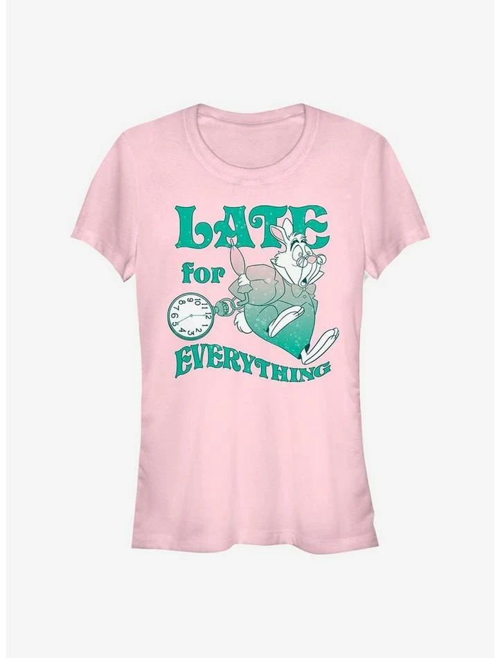 Wholesale βοΈ Disney Alice In Wonderland Late White Rabbit π₯ Girls T-Shirt β 1 Wholesale βοΈ Disney Alice In Wonderland Late White Rabbit π₯ Girls T-Shirt β