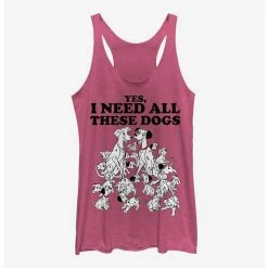 Hot Sale 🎁 Disney 101 Dalmatians All These Dogs ✔️ Girls Tank ✔️