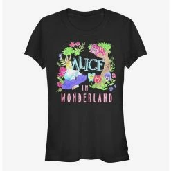 Deals 👏 Disney Alice In Wonderland Neon Alice Girls T-Shirt 🛒