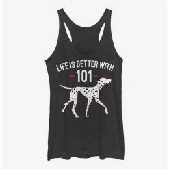 Best deal ✨ Disney 101 Dalmatians Better With 😀 Girls Tank ⌛