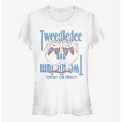 Outlet ❤️ Disney Alice In Wonderland Tweedles Girls T-Shirt 🔥