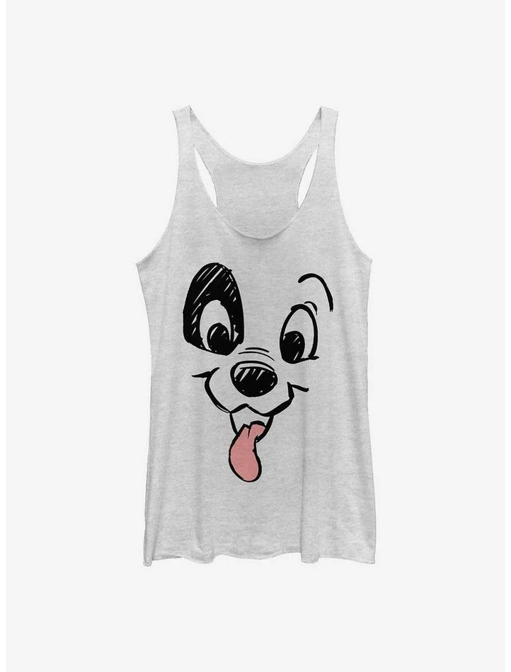 Hot Sale ⌛ Disney 101 Dalmatians Dalmatian Big Face 🎁 Girls Tank 🛒 1 Hot Sale ⌛ Disney 101 Dalmatians Dalmatian Big Face 🎁 Girls Tank 🛒