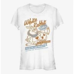 Hot Sale 🤩 Disney Alice In Wonderland Girls T-Shirt Rabbit Girls T-Shirt 🌟