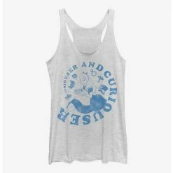 Best deal 🎉 Disney Alice In Wonderland Alice Curiouser And Curiouser Girls Tank 👏